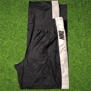 Nike Men's Black and White Joggers-tracksuits